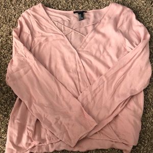 FOREVER21 BRAND PINK SHIRT